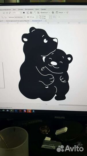 Лазерная резка фанеры, пластика, оргстекла и т.п