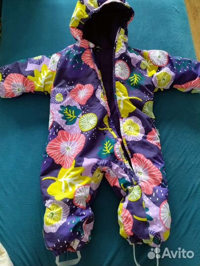 Зимний комбинезон для девочки