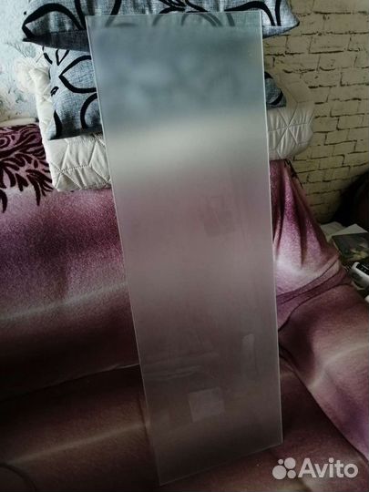 Стекло матовое 85на28 см