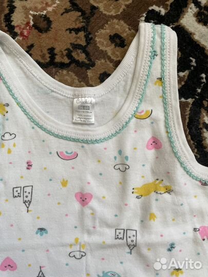 Летние вещи пакетом на девочку 98 104