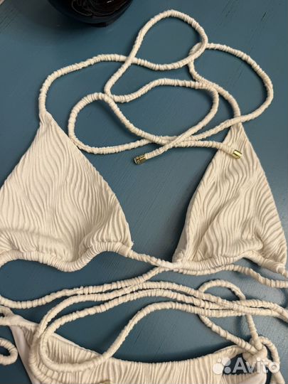 Купальник lavarice белый на завязках