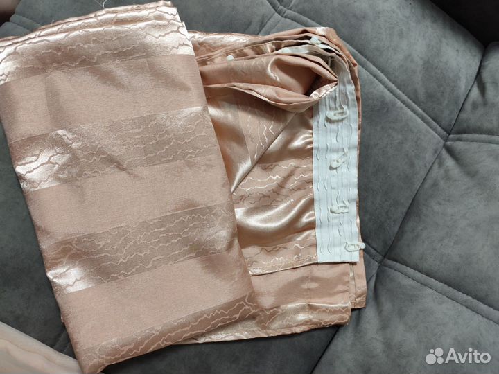 Комплект шторы и тюль бу