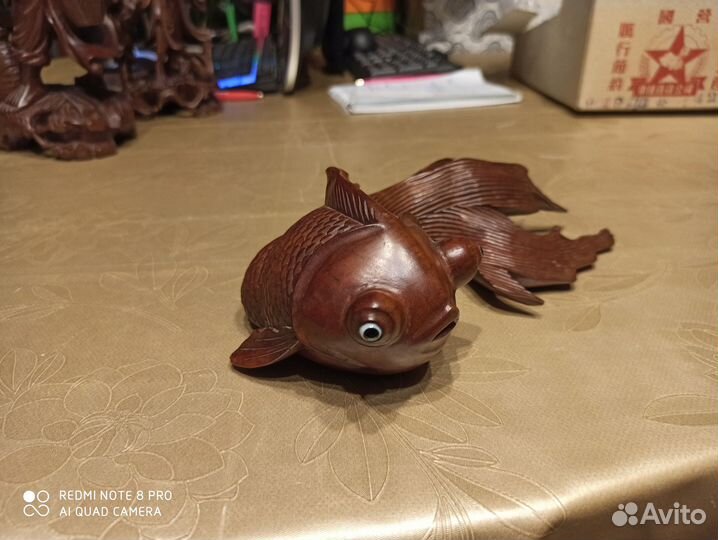 Статуэтки деревянные. Старый Китай