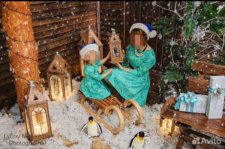 Платье мама дочь family look