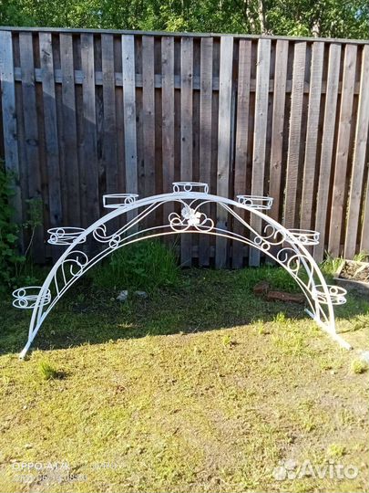 Подставка для цветов садовая уличная