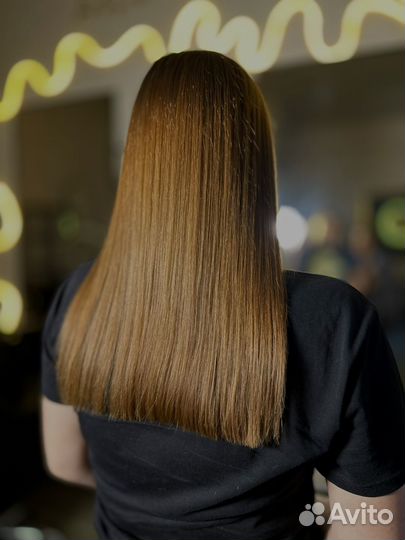 Реконструкция волос. кератин ботокс