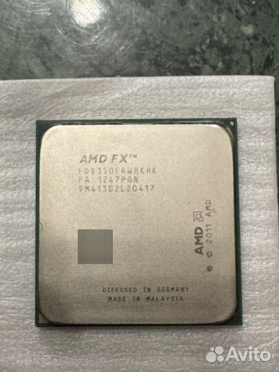 Процессор amd FX 8350