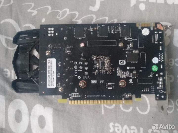 Nvidia geforce gtx 1050 ti 4gb видео карта