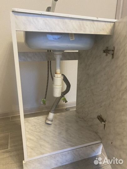 Мойка со смесителем (без тумбы)