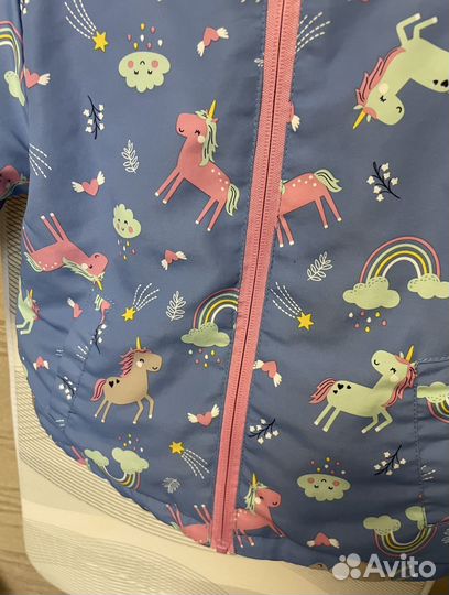 Ветровка утепленная для девочки