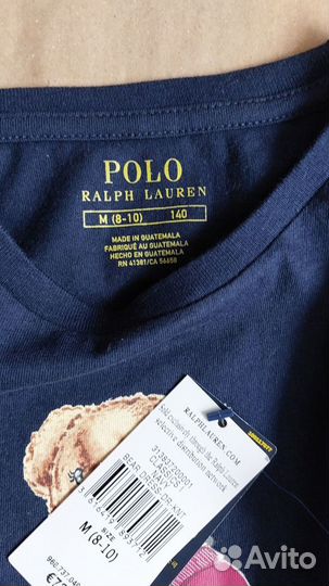 Платье поло Ralph Lauren M (8-10)