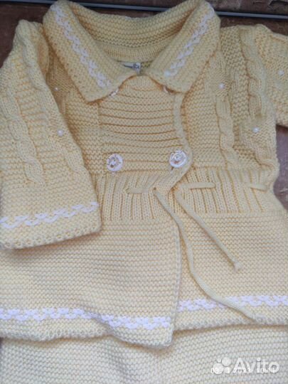 Костюм вязанный детский