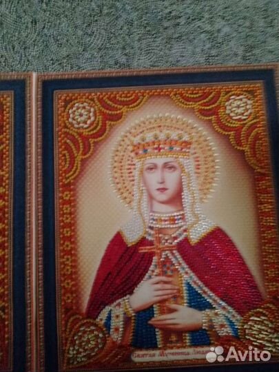 Икона из бисера