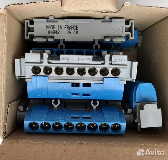 Клеммник Legrand нейтраль, 8х (1.5-16mm)