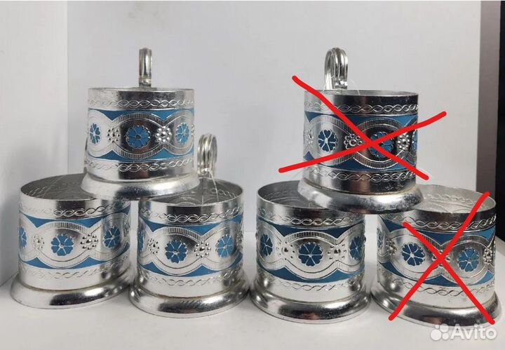 Подстаканники Браслет голубой (кхи)