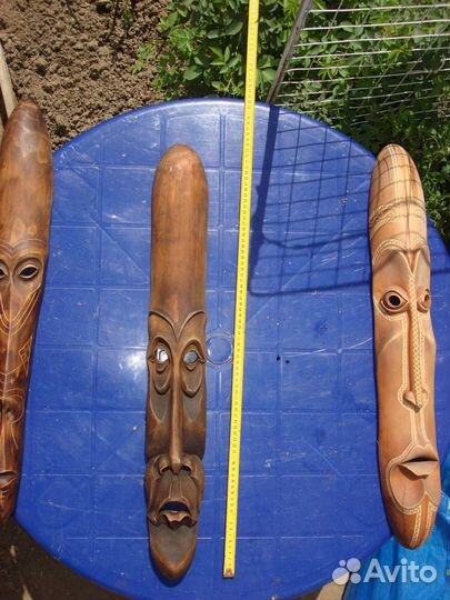 Маска деревянная