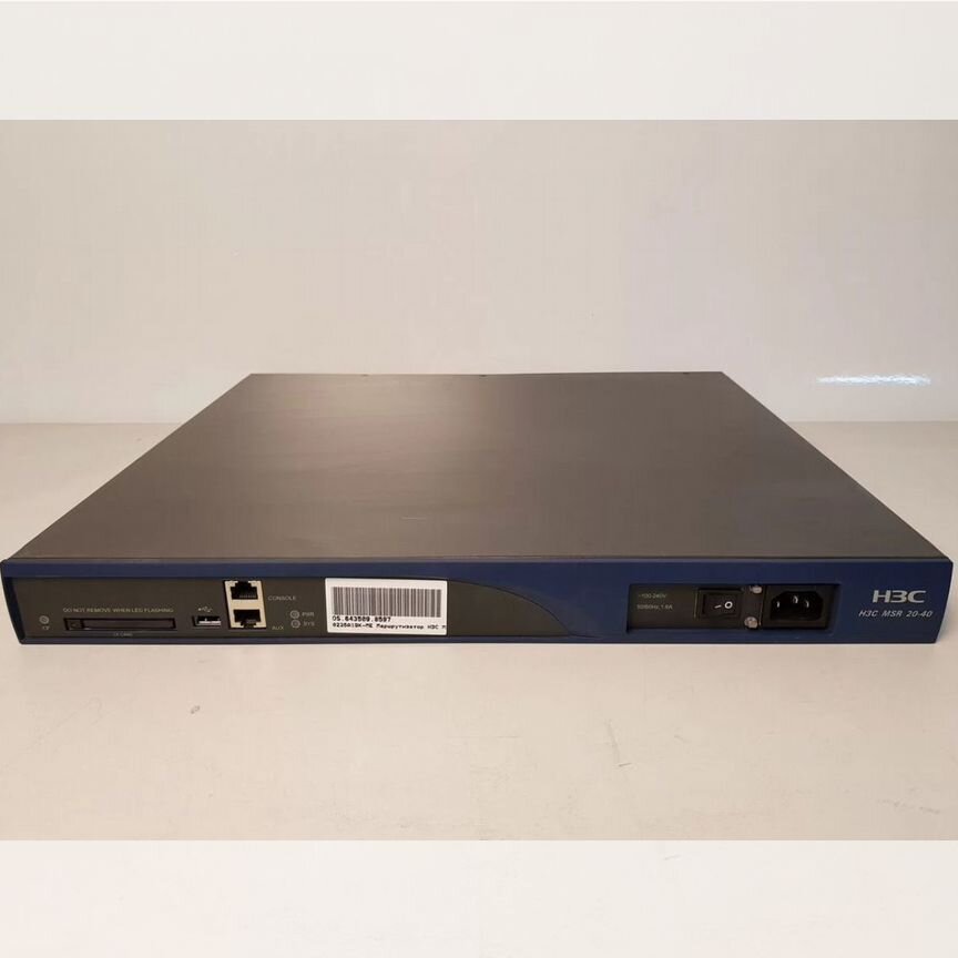 Маршрутизатор H3c Rt Msr 20-40