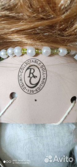 Кукла фарфоровая коллекционная Remeco