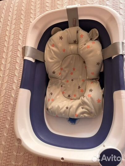 Ванночка для купания новорожденного складная