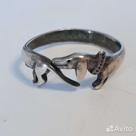 Серебряное кольцо Такса купить в Москве | Личные вещи | Авито