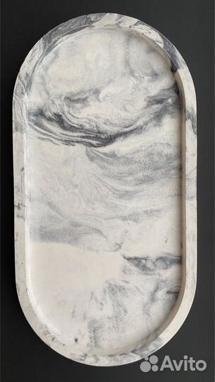 Декоративная гипсовая подставка/поднос