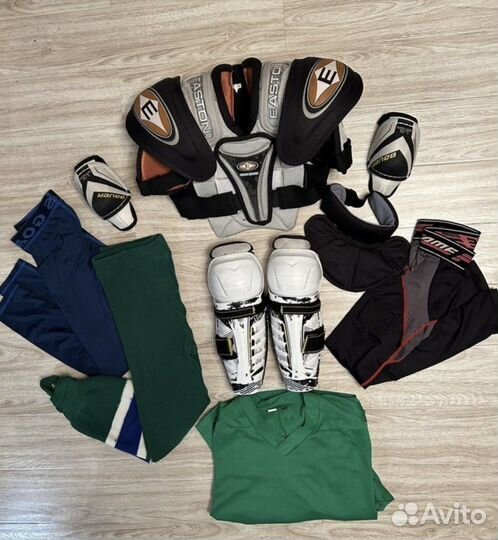 Нагрудник хоккейный easton junior s, коньки,форма