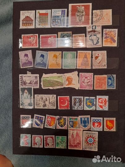 Альбом с марками 900шт