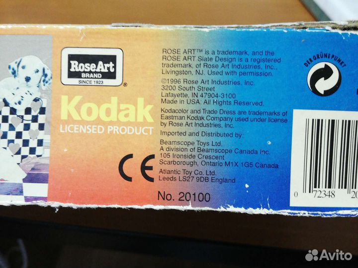 Пазлы возраст 5+