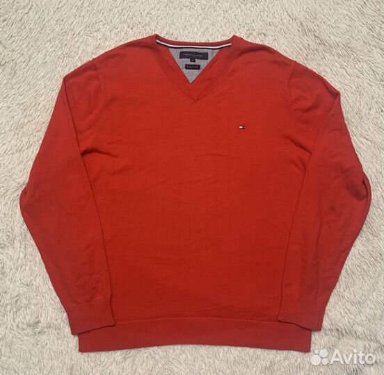 Пуловер Tommy Hilfiger Premium Cotton Оригинал