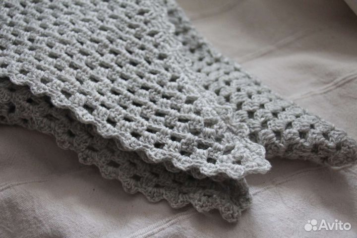 Вязанный платок/бактус/косынка/шаль