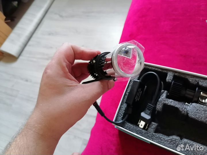 Bi LED мини линзы h4