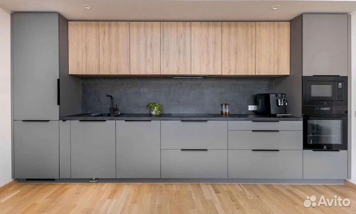 Кухни на заказ. Кухня на заказ «Хайтек»