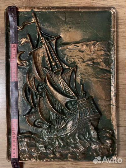 Картина алюминий фрегат