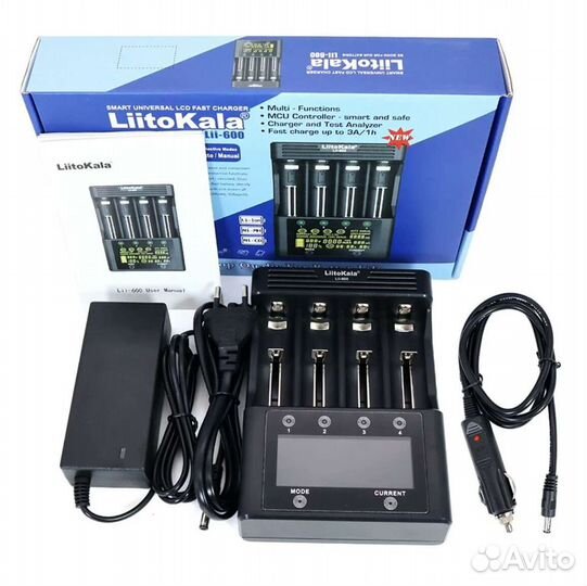 Lii-600 новое универсальное зарядное устройство