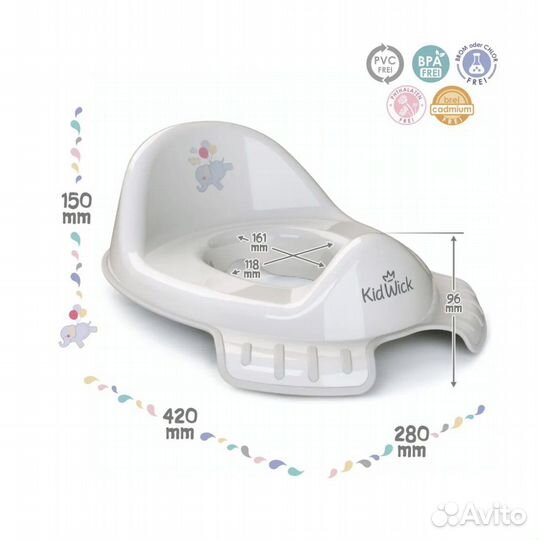 Сидушка на унитаз