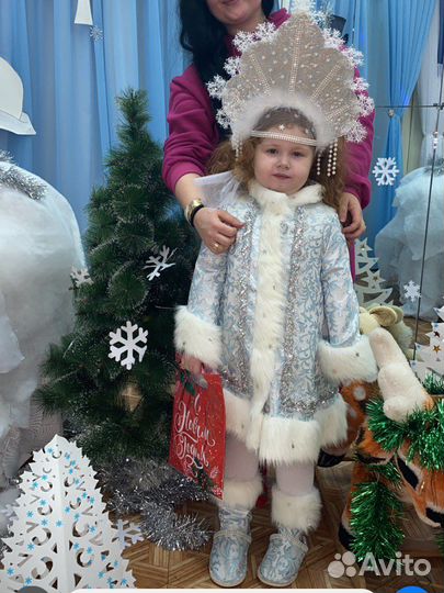 Костюм снегурочки. Продажа новогодний