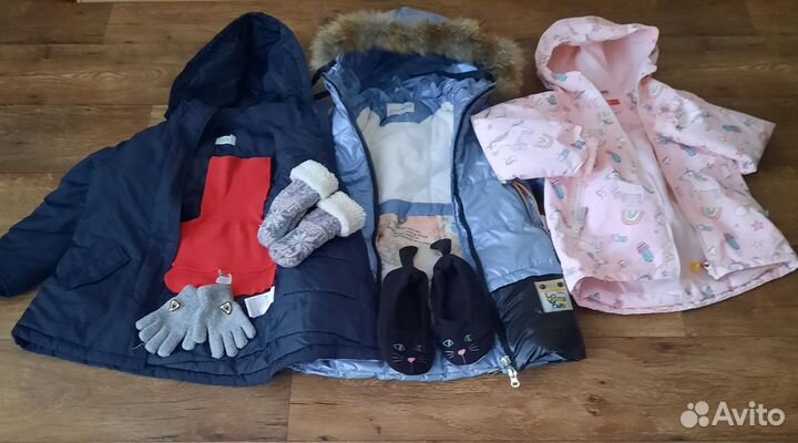 Детские вещи на девочку пакетом 116-122