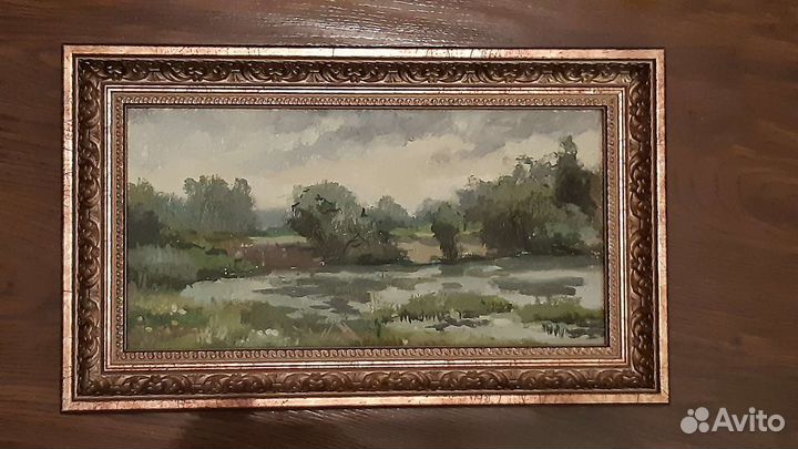 Пейзаж. Портрет. Картины ссср. Холст.Масло