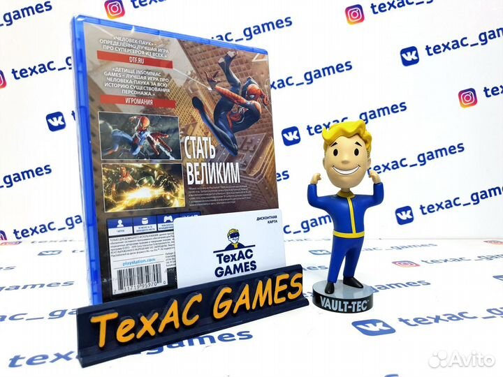 Marvel: Человек-Паук PS4