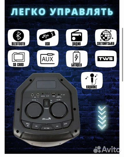 Колонка eltronic 20-10 new