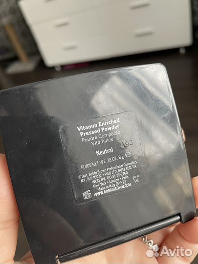 Bobbi brown пудра