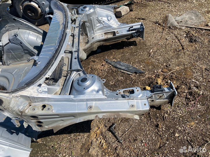 Skoda Octavia A7 лонжероны перед