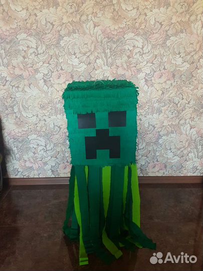 Пиньята Майнкрафт для детского Дня рождения