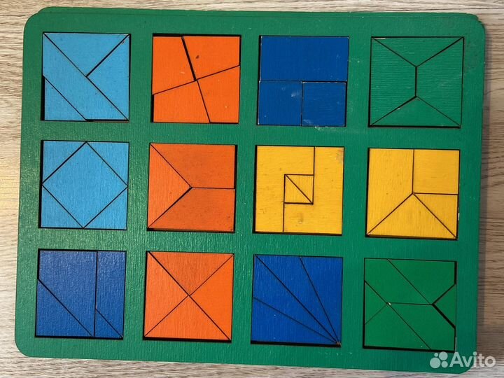 Квадраты по методике Никитина 3 шт