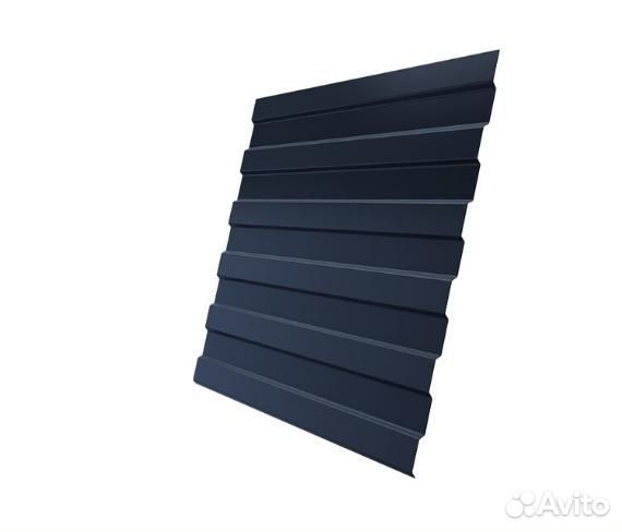 Профнастил Гранд Лайн с8а RAL 7024 мокрый асфальт