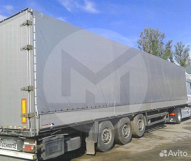 Тент на полуприцеп из толстого пвх