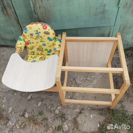 Детский стульчик/столик бу