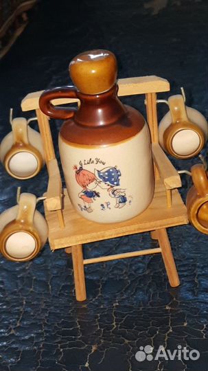 Набор для настойки, ликера (кувшинчик и бочонки)