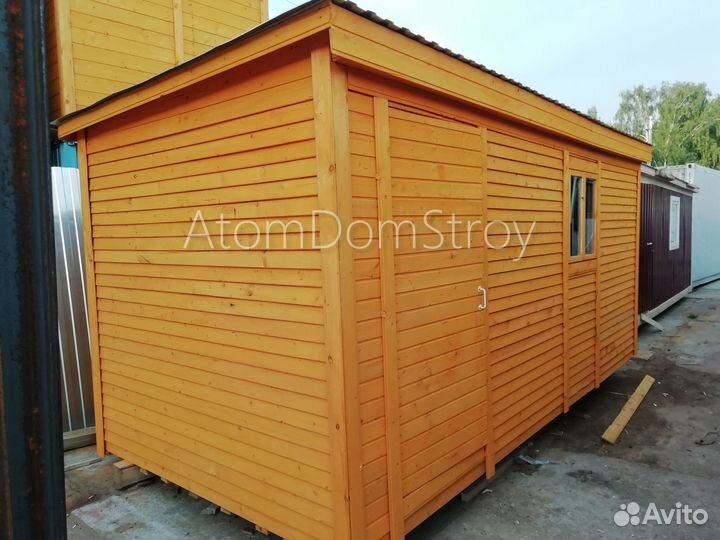 Бытовка металлическая хоз блок / С гарантией