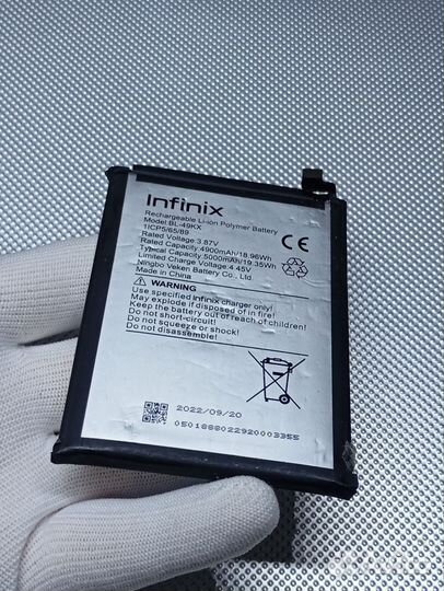 Infinix BL-49KX. Аккумулятор. Оригинал